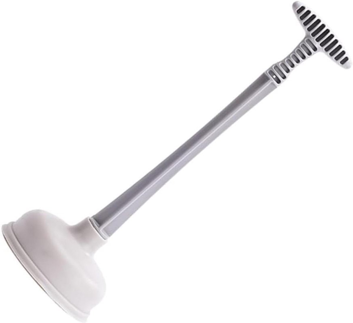 Toilet Plunjer - Afvoer Ontstopper - Badkamer Reinigen - Hoge Druk Zuiging - 16 x 42 cm - Grijs