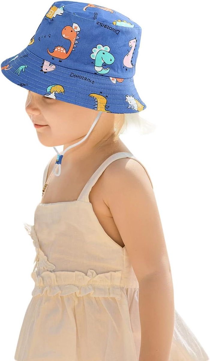 Bucket cute child protection sun outdoor protection spring chin sun adjustable strap cartoon hat hat hat beach summer kids hats & hats hat kids girls summer,B,One Size
