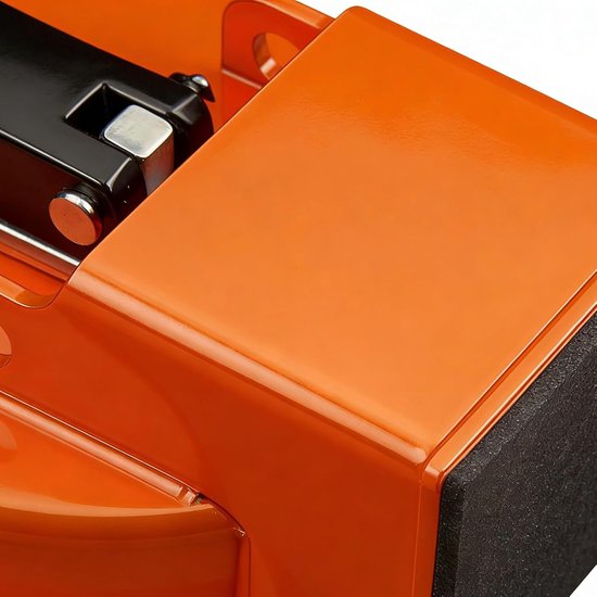 Vloer Hefzuignap - Tegeltrekker - Vloer Reparatie - Herbruikbare Kleefpads - 30 x 11 x 11 cm - Zwart Oranje — afbeelding 2