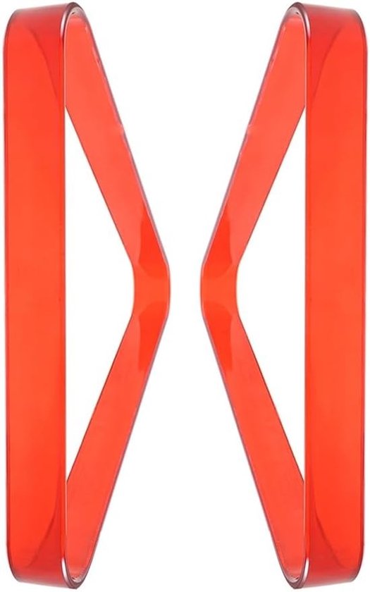 Biljart Rekken - Pooltafel Accessoires - Spel Organisatie - Duurzaam PC Materiaal - 2 Stuks - Rood — afbeelding 5