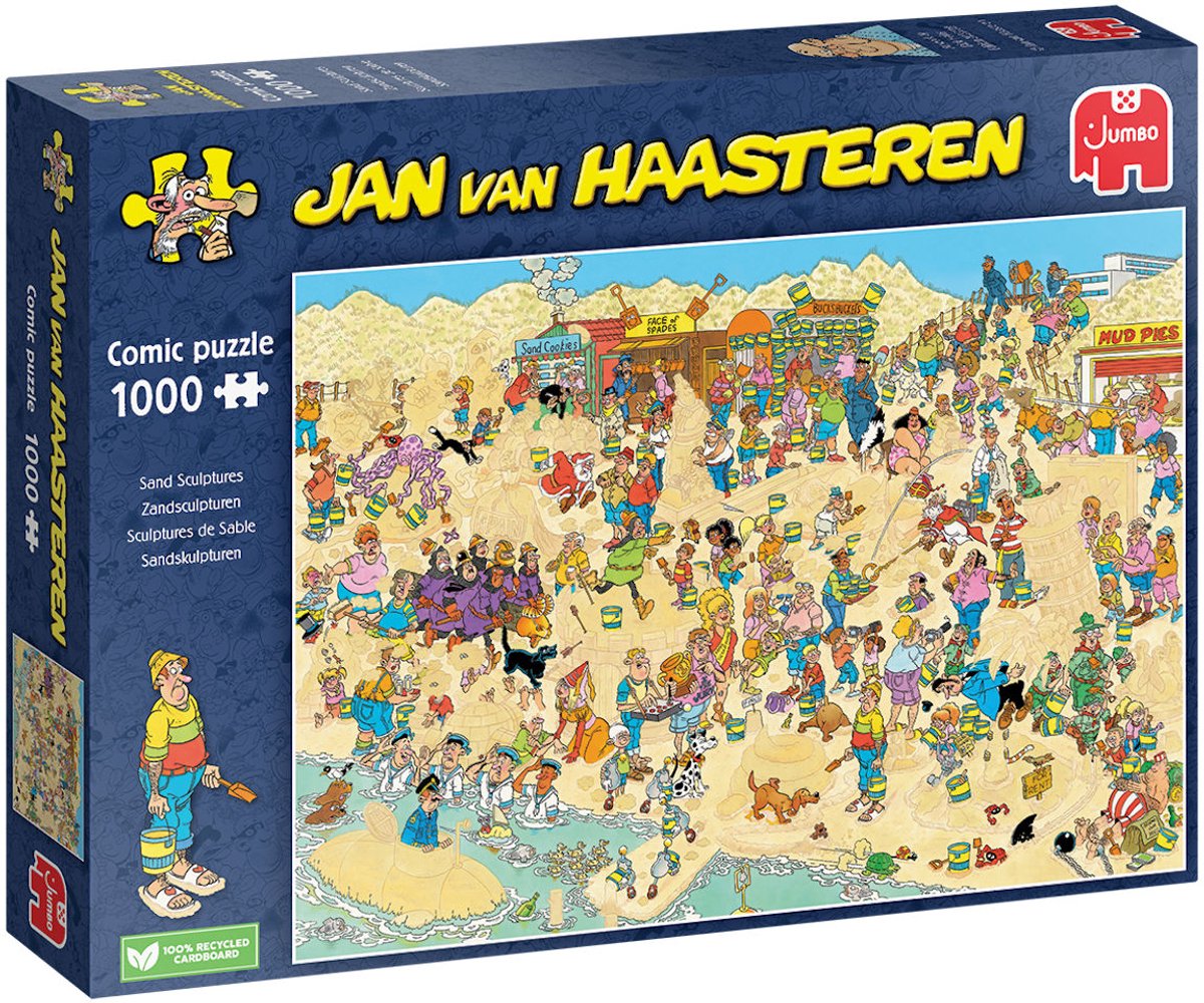 Jan van Haasteren - Zandsculpturen - 1000 stukjes puzzel - Legpuzzel — afbeelding 7