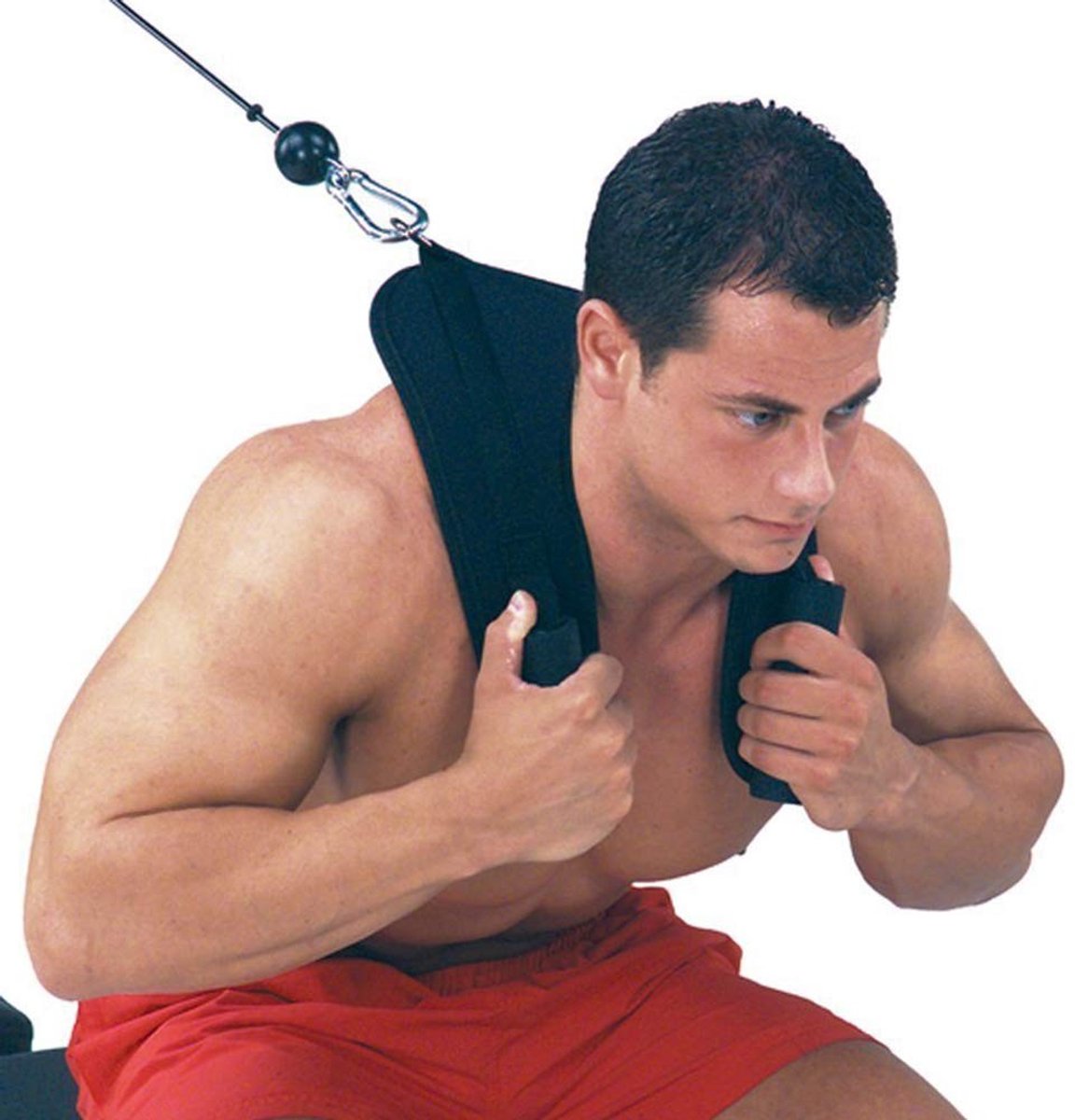 Dailygoody - Fitness Slings Riemen - Crunch Bandjes - Zwart - Schouderriem - Buiktraining Apparatuur - Geschikt voor Workout - Kleur: Zwart