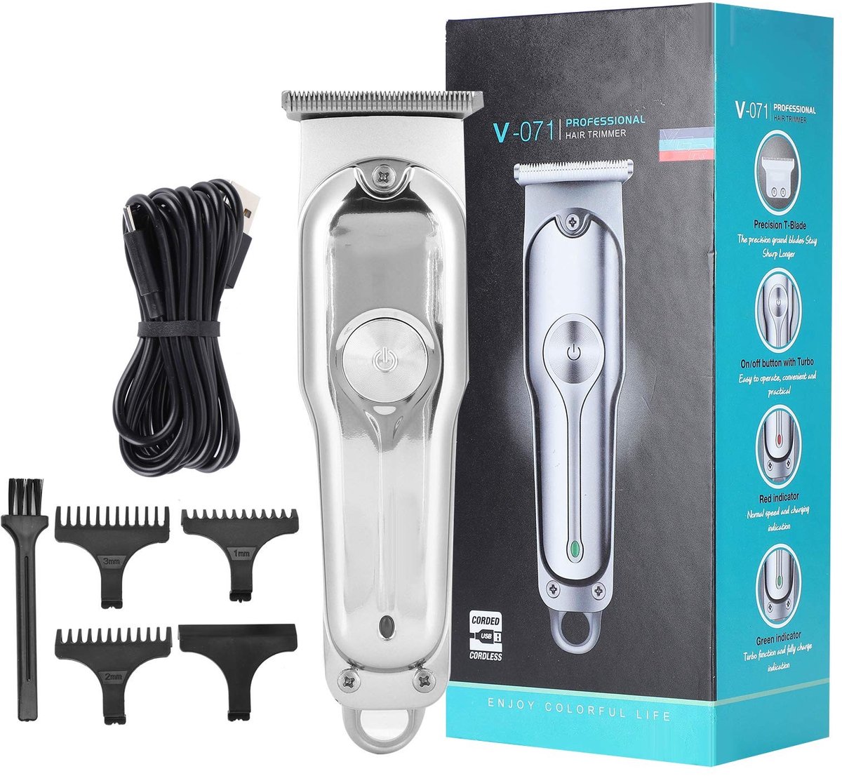 Dailygoody - Kapsel Machine - Scheerapparaat voor Baard en Neus - Voor Thuisgebruik - Wenkbrauwverzorging - Lichaamsverzorging - Geschikt voor Mannen ...