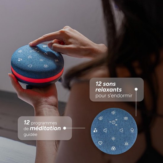 Meditatie Box - Slaaphulp Ontspanningsapparaat - Ontspanning en Slaap - Geleide Meditatie en Geluiden — afbeelding 4