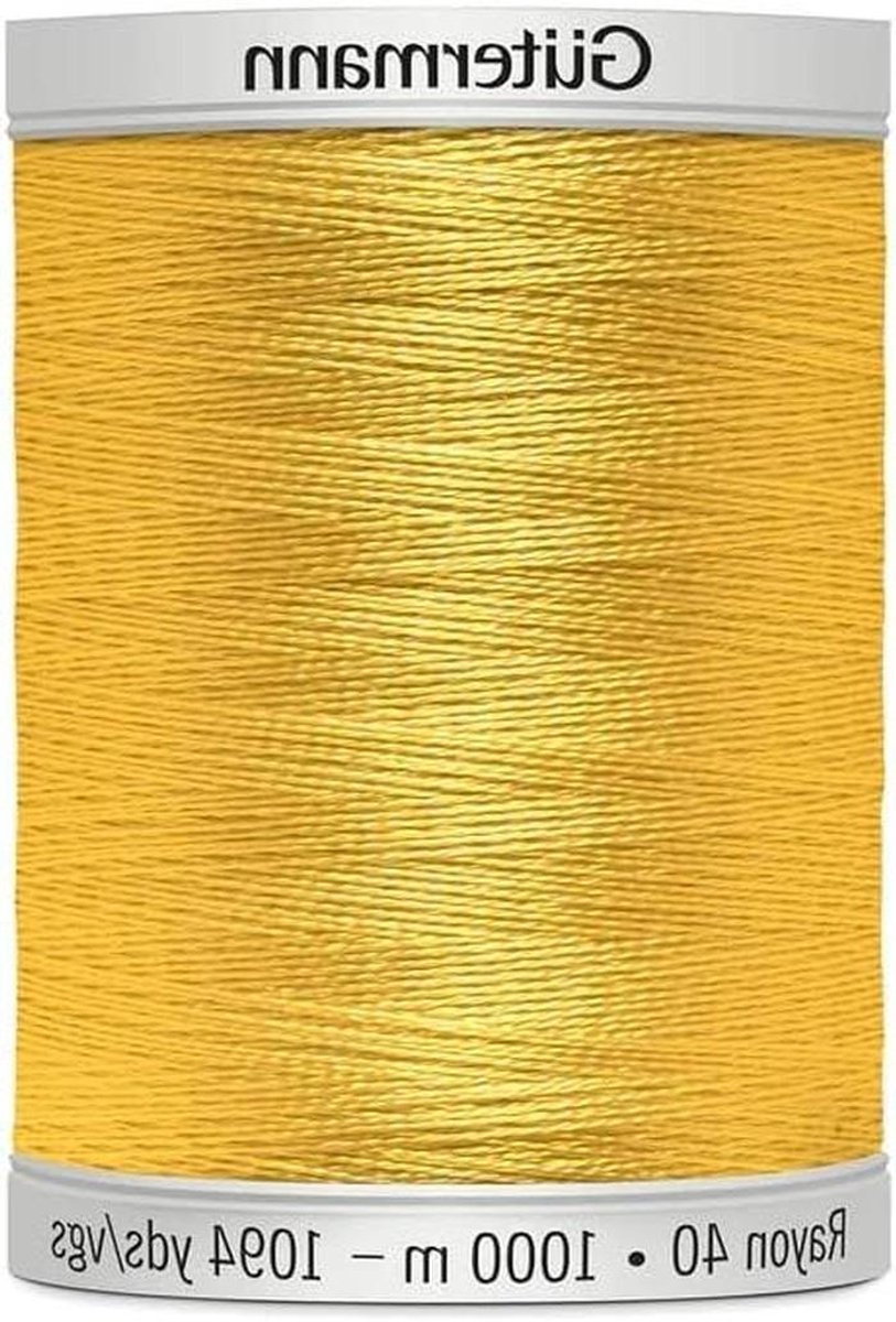 Machine Borduurzijde - Borduur Garen - Decoratief Naaien - Zijdeglans - 1000 m - Wit
