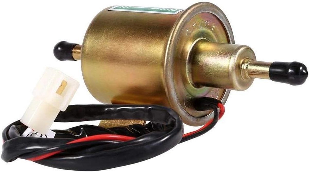Externe Brandstofpomp - Lagedrukpomp Diesel Benzine - Motor Draaiend Houden - Corrosiebestendig Staal - 115 l/u - Zilver