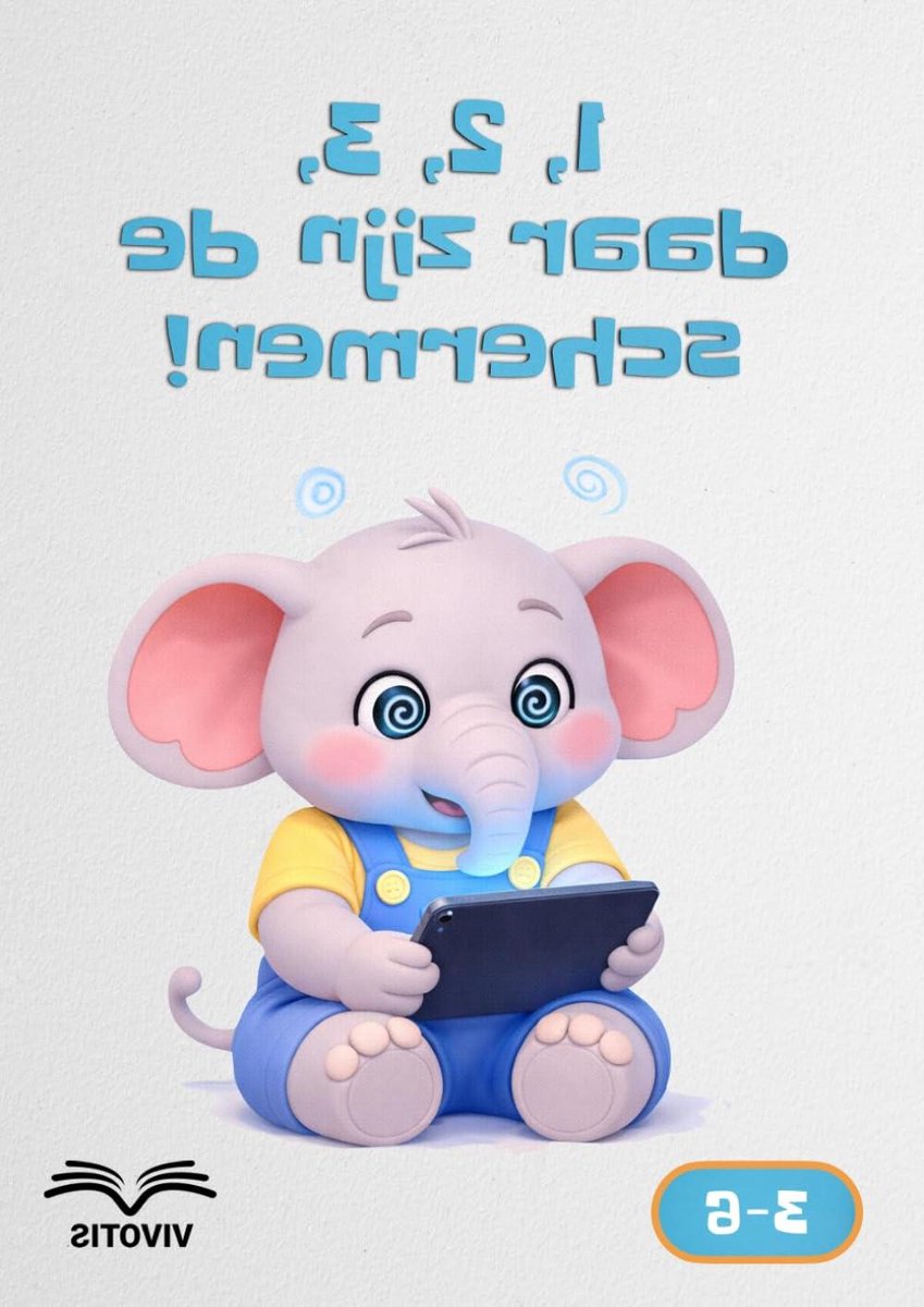 Kinderboek Schermtijd - Olifant Leert - Gezond Gebruik - Ontwikkeld met Professionals - 25 pagina's - Niet gespecificeerd