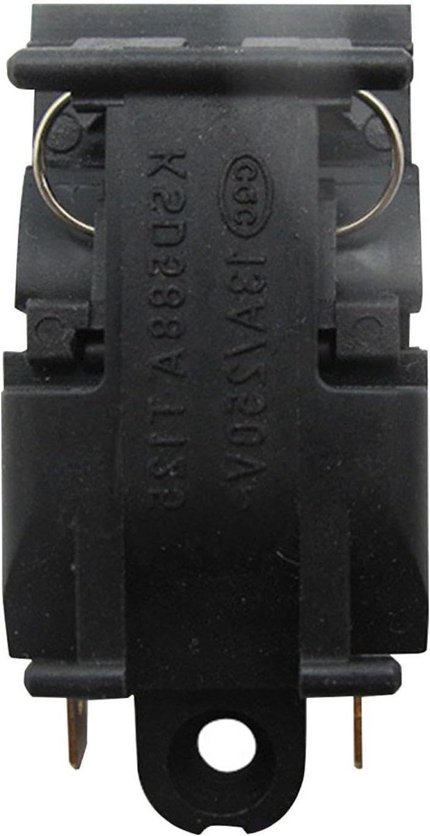 Elektrische Stoomkoker - Waterkoker Knop - Water Koken - Automatische Uitschakeling - 250 Volt - Zwart