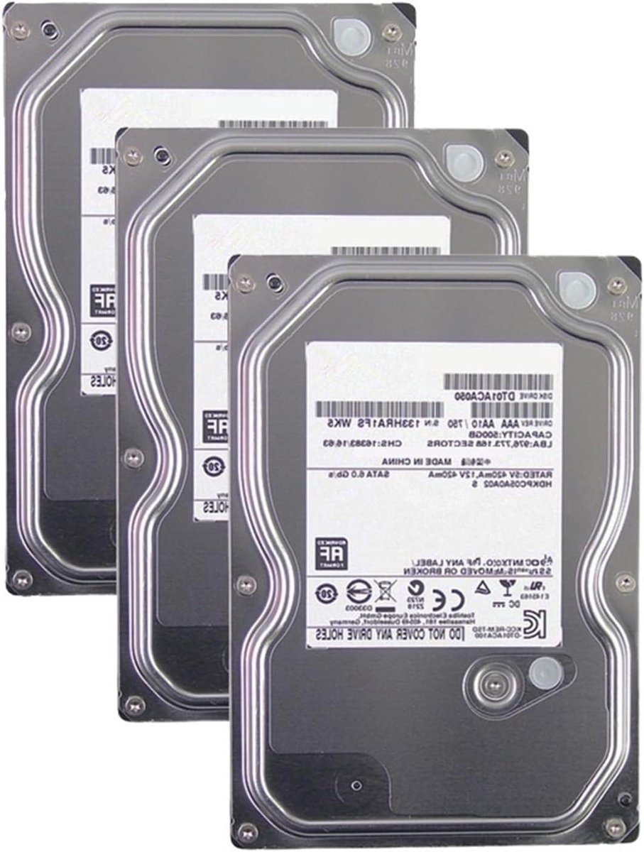 Interne Harde Schijf - Desktop HDD - Opslag Uitbreiden - SATA3 6Gb/s Interface - 35 inch - Zwart