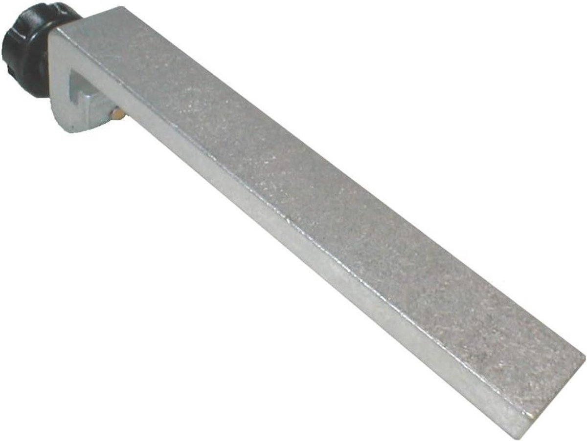 Langsgeleider Vervanging - Geleiderails Tafelzaag - Precisie Zagen - Aluminium Constructie - 110 mm Lengte - Zilver