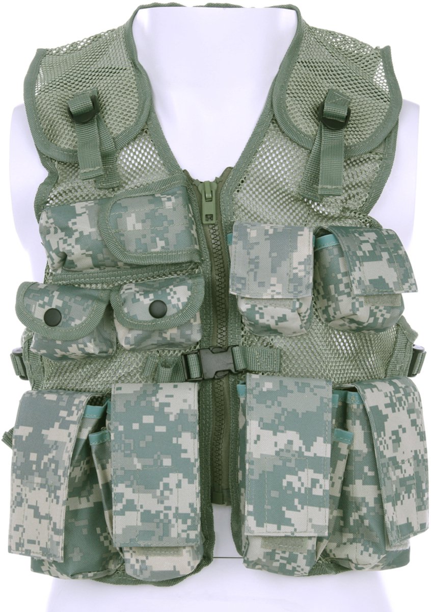 Fostex kinder tactical vest Digital Acu Camo