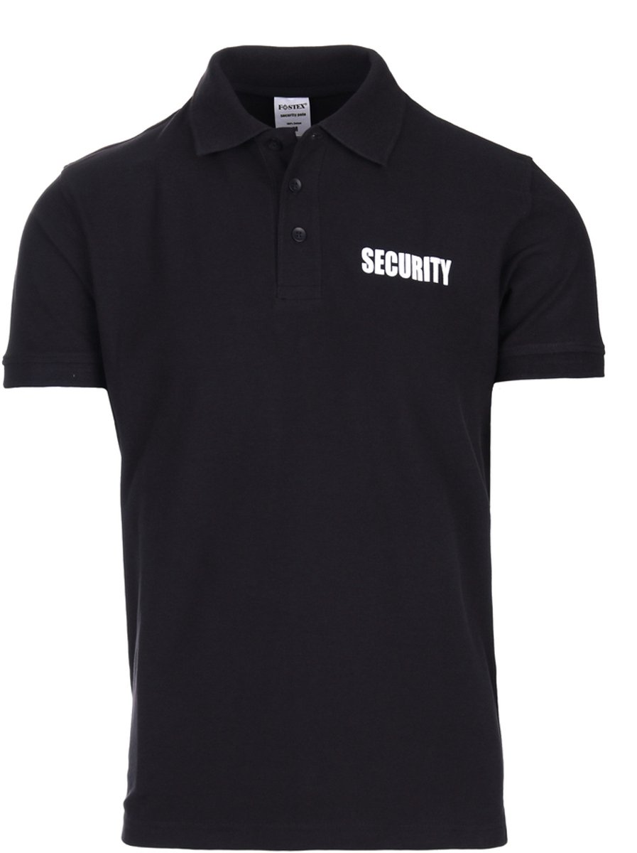 Polo security Zwart