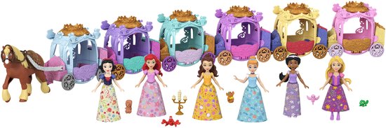 Disney Princess CARRIAGE REVEAL Small Doll & Vehicle — afbeelding 2