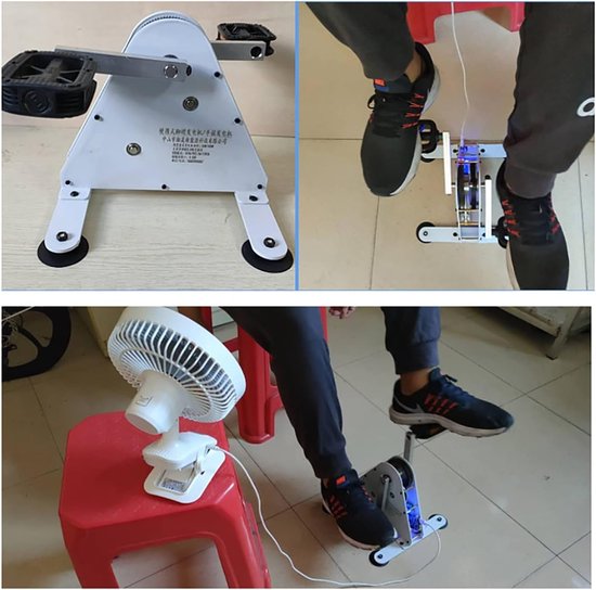 Pedaal Pedaal Generator - Fitness Oplader - Apparaten Opladen - Dubbele USB ...