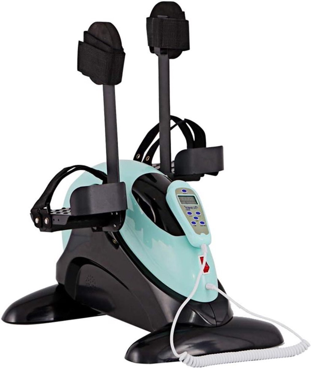 Mini Hometrainer Elektrisch - Onder Desk Fiets - Actief Blijven - Met Afstandsbediening - 47 x 29.5 cm - Blauw