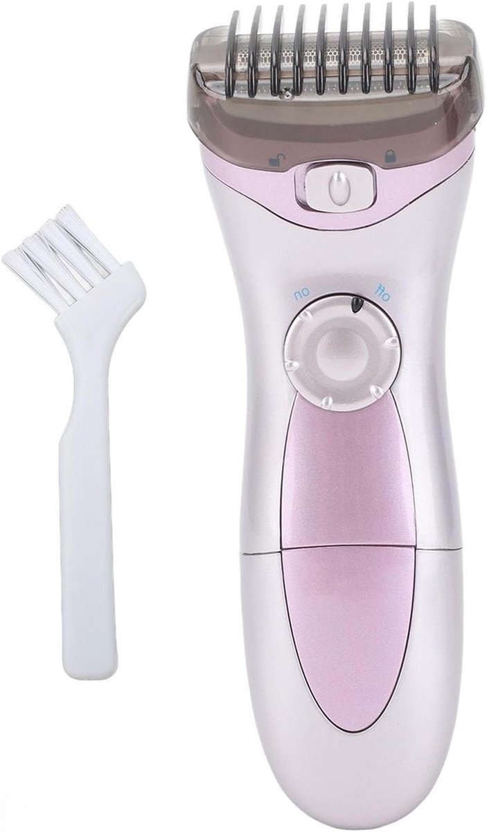Elektrische Haartrimmer - Dames trimmer - Zachte ontharing - Irritatievrij trimmen - 18 x 8 x 6 cm - Wit