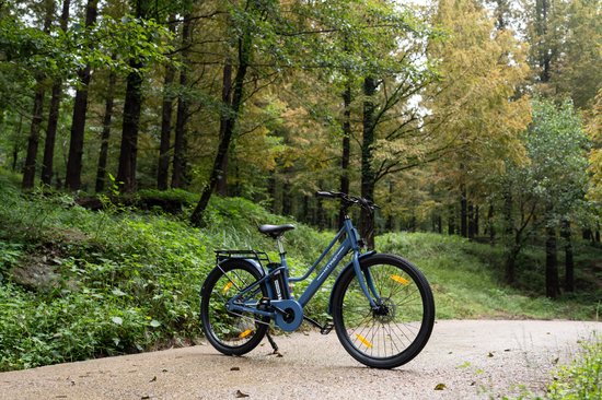 Hitway Elektrische Fiets BK8SP - Trendy 26 Inch City Commuter EBike met Afneembare 36V 10.4Ah Lithium Batterij - E-Bike met 250W Motor - Damesfiets - IP54 Waterdicht van Hitway — afbeelding 5