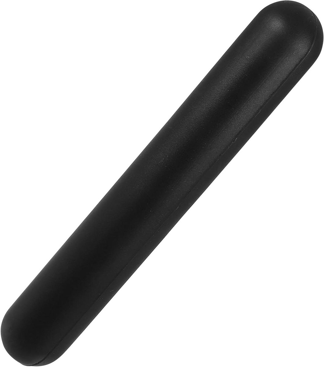 Koffie Accessoire - Klopstang - Koffiedik Verwerken - Duurzaam Siliconen - 17 cm - Zwart