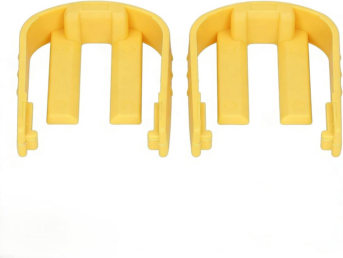 Autowasserij Snelkoppeling - Drukreiniger Connector - Voertuig Reinigen - Lekvrij Vergrendelingsmechanisme - 2 Stuks - Geel