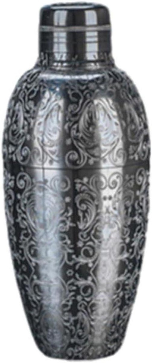 Cocktail Shaker - Drank Mixer - Drankjes Maken - Japanse Stijl - 500ml - Zwart
