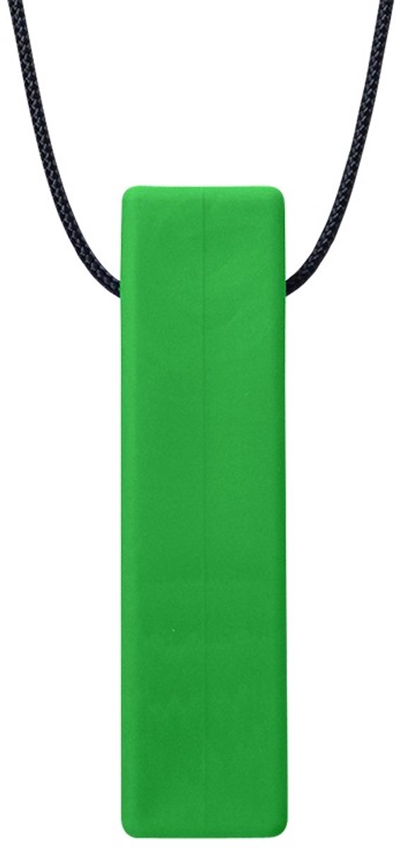 Ark Therapeutics kauwketting speelgoed Brick Stick glad groen XXT stevig.
