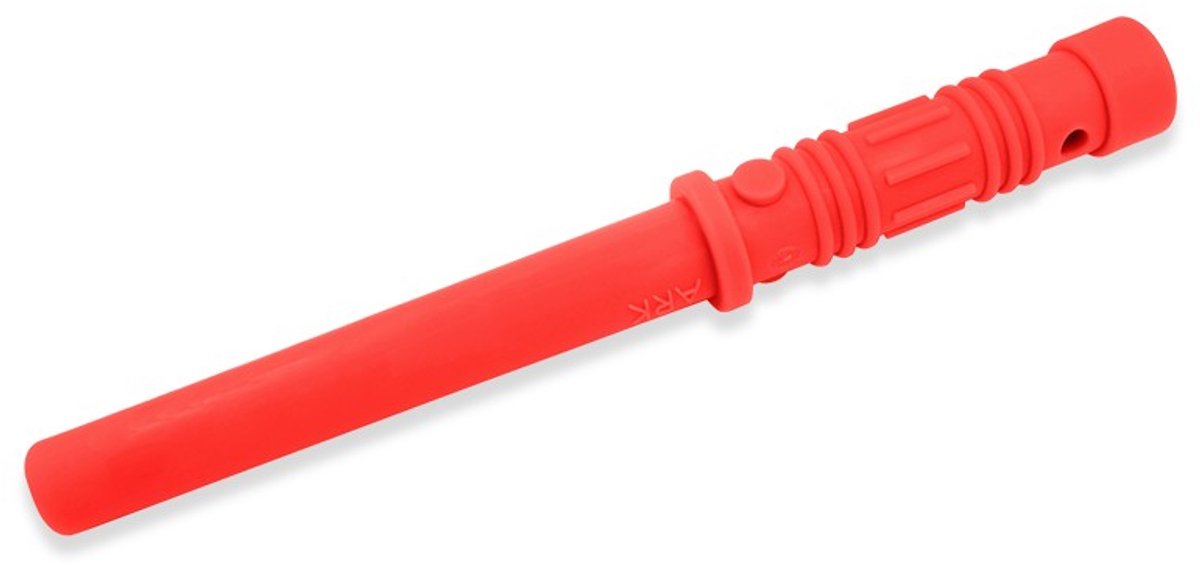 ARK Therapeutic bijtspeelgoed MEGA Bite Saber rood sensorisch kauwspeelgoed.