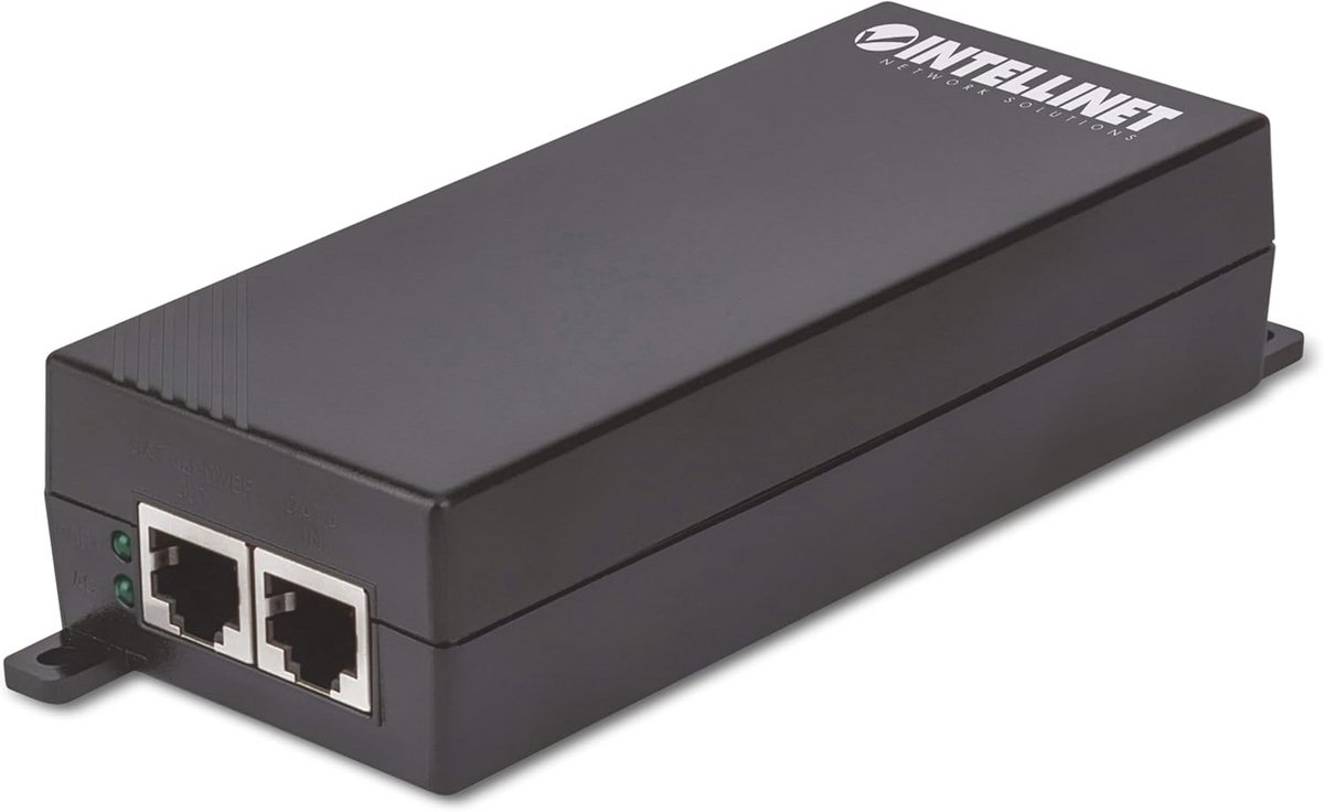 Gigabit PoE+ High Power Injector voor Netwerkapparatuur