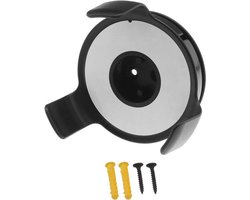 Wandgemonteerde standaard voor slimme luidspreker - zwart - Echo Dot 3 4 - Speaker Assistant - Thuis - Bevestiging aan de muur.