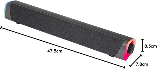 MRKK® Soundbar - TV Speaker - Soundbar Box van Merkloos — afbeelding 2
