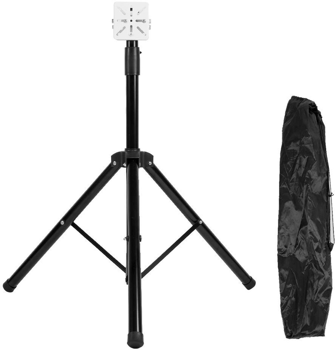 ONF3 - Hologram Projector Statief - Verstelbaar Metalen Statief Beugel - Zwart - Geschikt voor 3D Holografische Projector - Hoogte 80-180 cm
