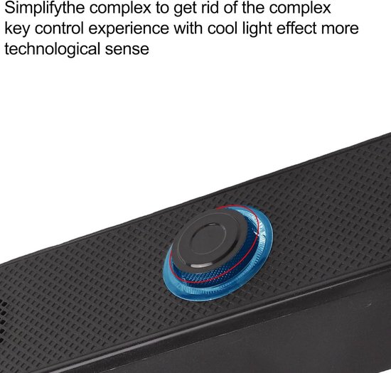 USB Soundbar met Draadloze & Bedrade Verbinding voor TV, PC en Laptop - Stereo Geluid — afbeelding 5