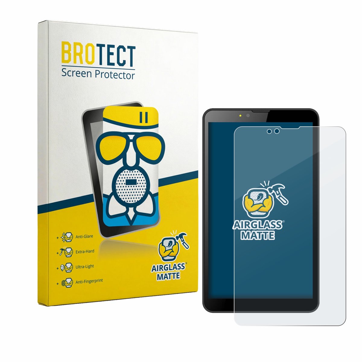 BROTECT - Screenprotector voor Brave BT7X1 - Folie Beschermfolie Beschermglas matte