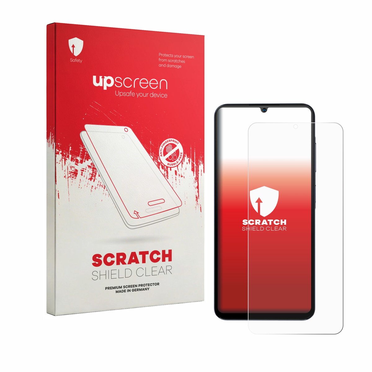 upscreen - Screenprotector voor Hotwav A56 - Folie Beschermfolie transparant