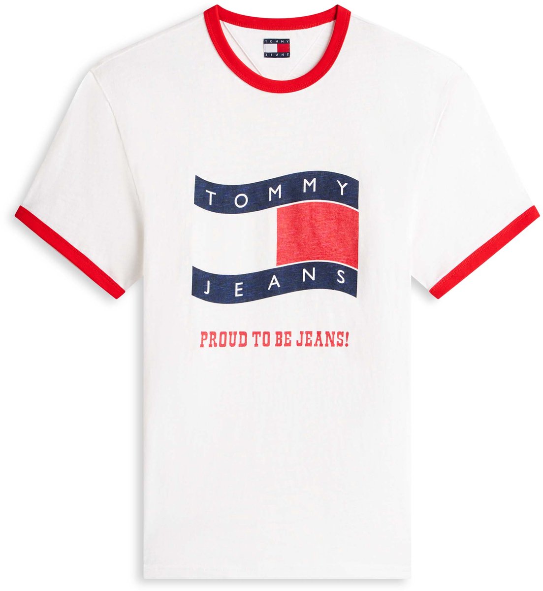 T-Shirt Tommy Jeans Tjm Reg Waving Flag - Fashion Wear - Volwassen