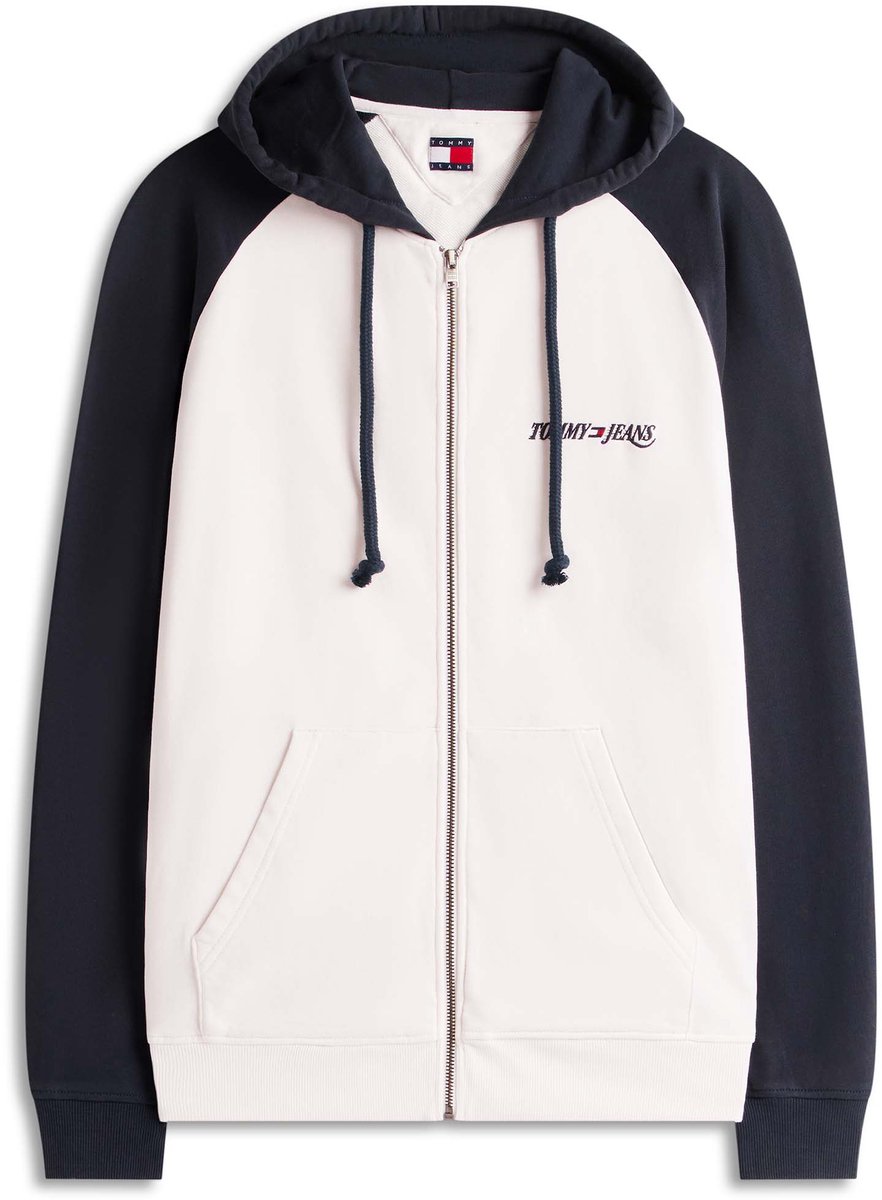 Tommy Jeans Sweater Tjm Reg La Fz Hoodie Fashion Wear Volwassen Blauw