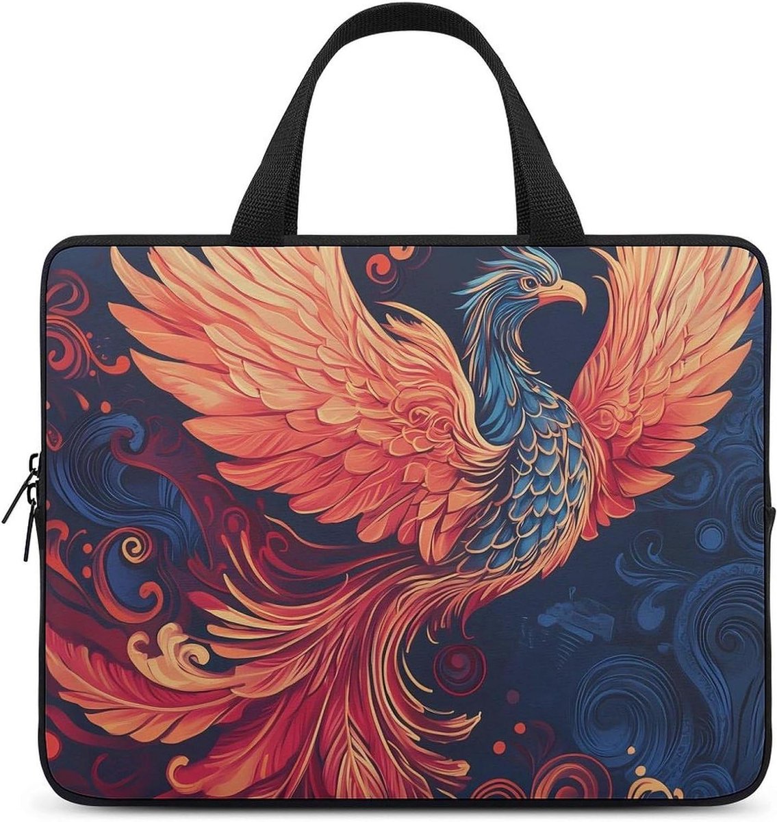 Laptop Tas - Computer Handtas - Veilig Vervoer - Beschermende Voering - 87.6 cm - Zwart
