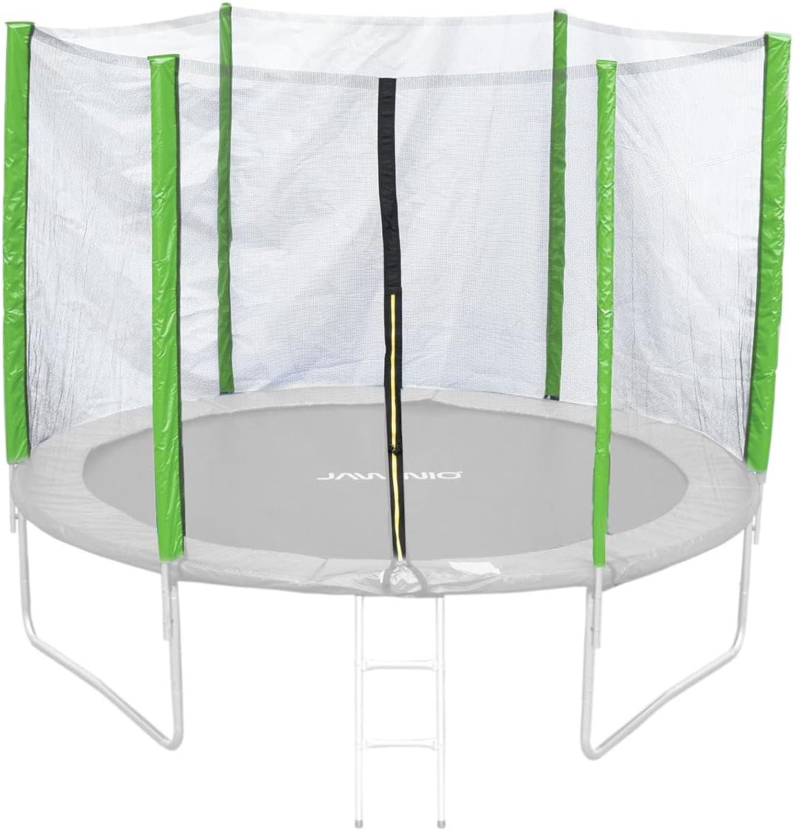 Trampoline Veiligheidsnet - Reserveonderdeel - Extra Veiligheid - Duurzaam Materiaal - 244 cm - Groen