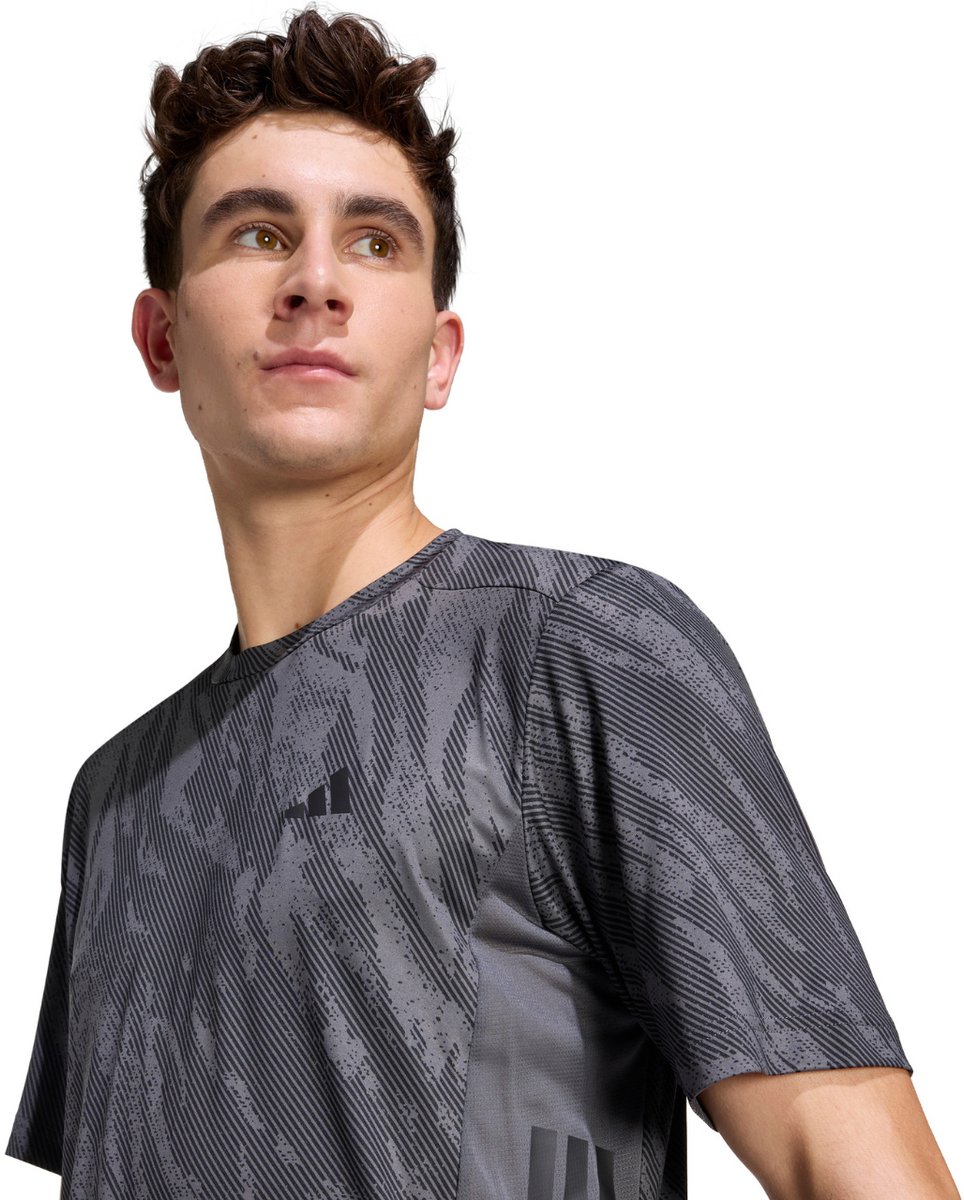 adidas T-shirt Heren Cool Intensity Worout Grijs
