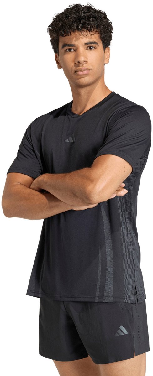 adidas T-shirt Heren Airchill Intensity 2XL Zwart