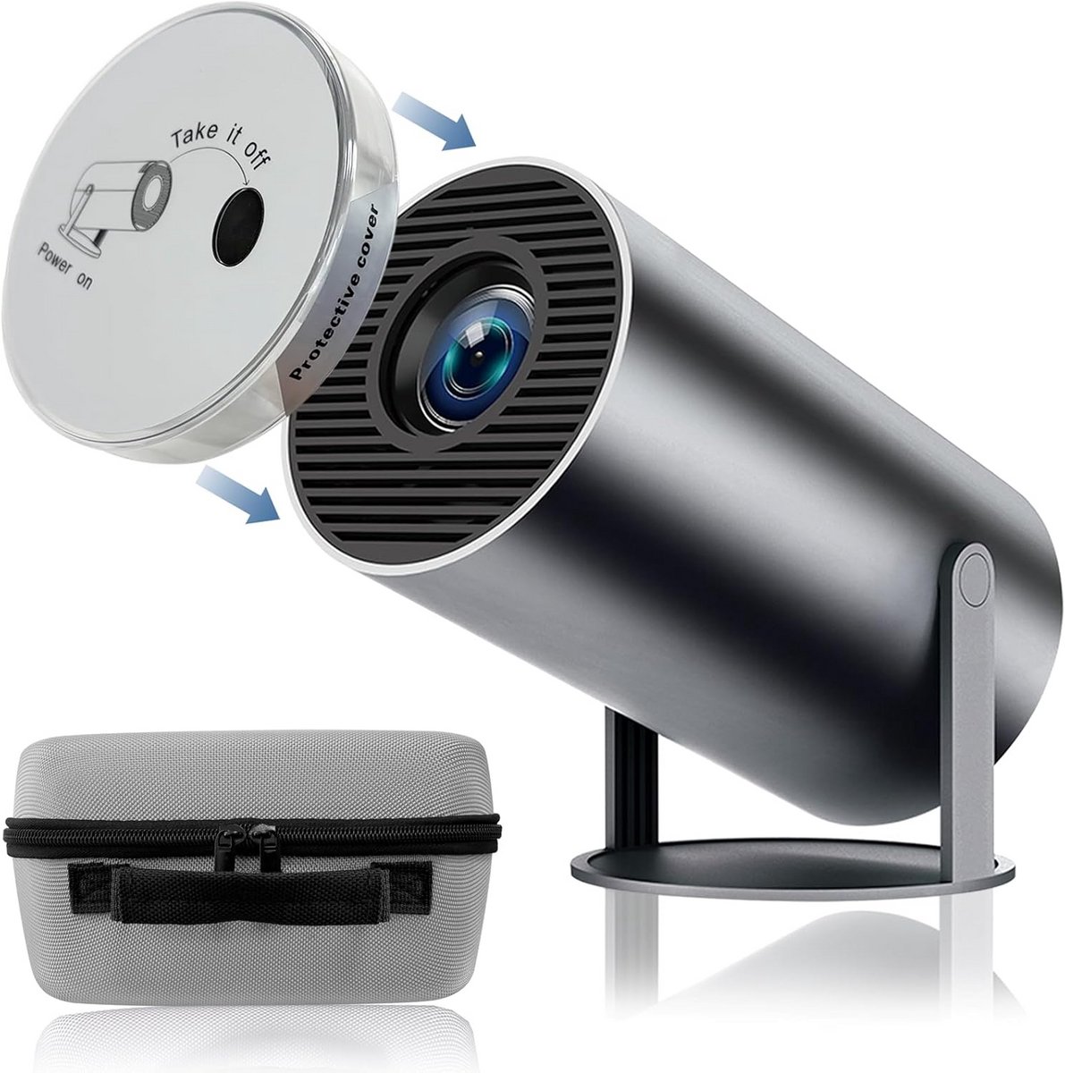 Draagbare Mini Beamer met Elektrische Focus en 4K Ondersteuning