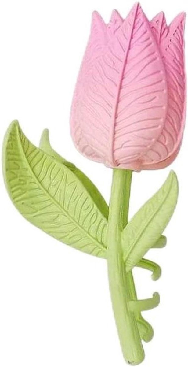 Bloem Haarclips - Tulp Klemmen - Haar Styling - Niet-slip Design - Grote Maat - Roze en Groen