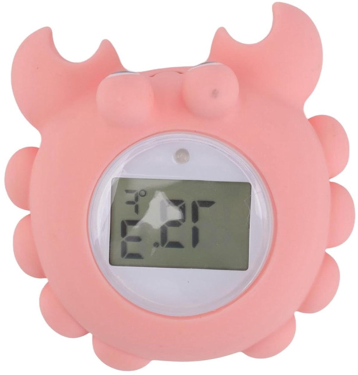 Baby Badthermometer - Water Temperatuurmeter - Veilig Baden - Snelle Digitale Weergave - 66 x 71 mm - Wit