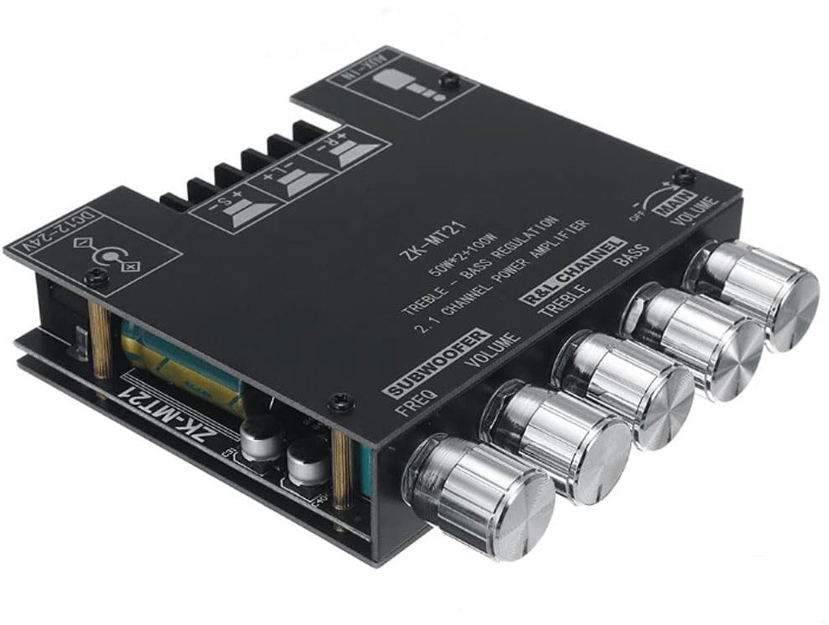 ONF3 - Audio Versterker Module - Bluetooth Digitale Versterker - Compact en krachtig - 2.1 Kanaals - Ideaal voor thuisgebruik - Geschikt voor au...