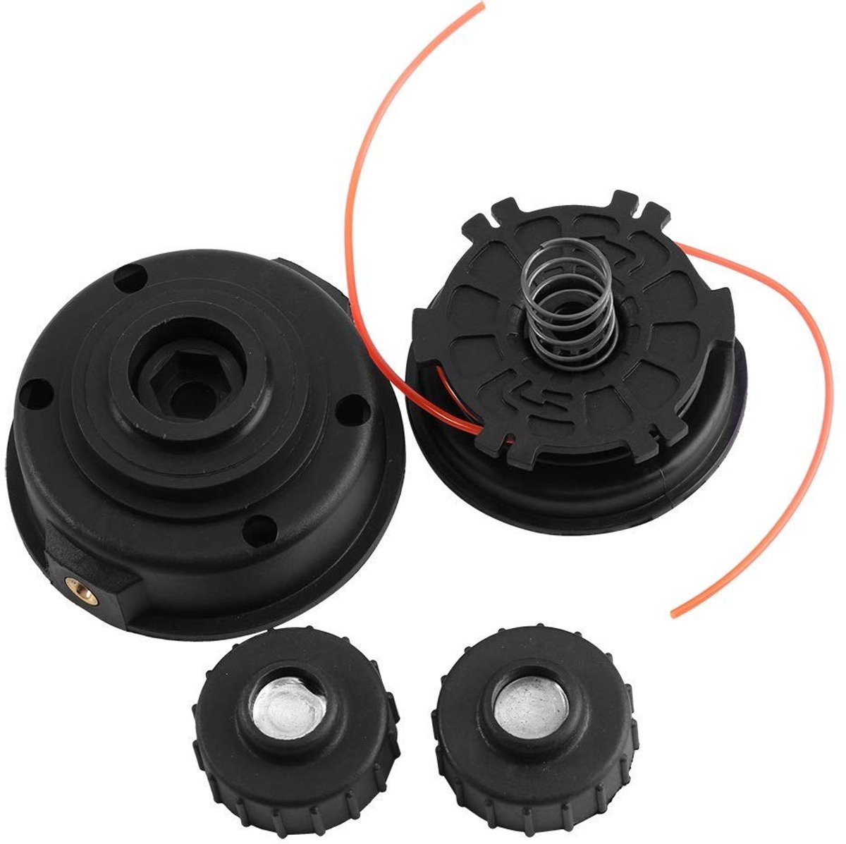 SPHProducts - Trimmer Head - Vervangingsset - Eenvoudig te installeren - Zwart - Geschikt voor Homelite - Duurzaam en prestatiegericht