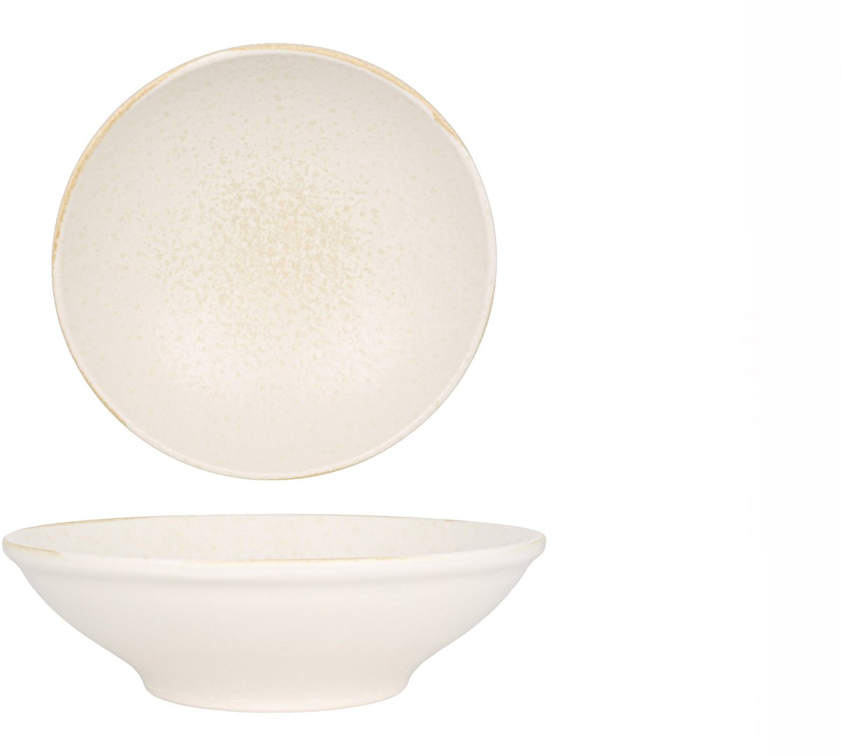 Kütahya Porselen Kommetje - Sand Wind - Porselein - 24 cm (1600cc) - set van 6