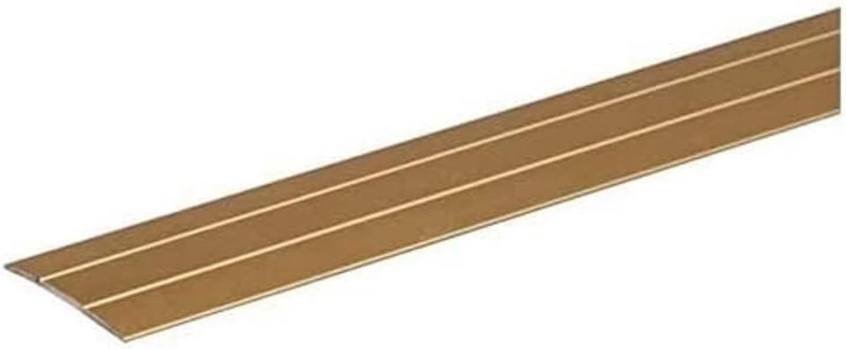 Zelfklevend Overgangsprofiel Aluminium Goudkleurig Geanodiseerd 900 x 38 mm