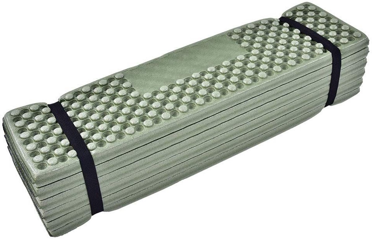 aladdien - Opvouwbare Camping Mat - Ultralicht en Waterdicht - Comfortabel en Draagbaar - Ideaal voor Kamperen en Strand - 57 x 15,5 x 13 cm