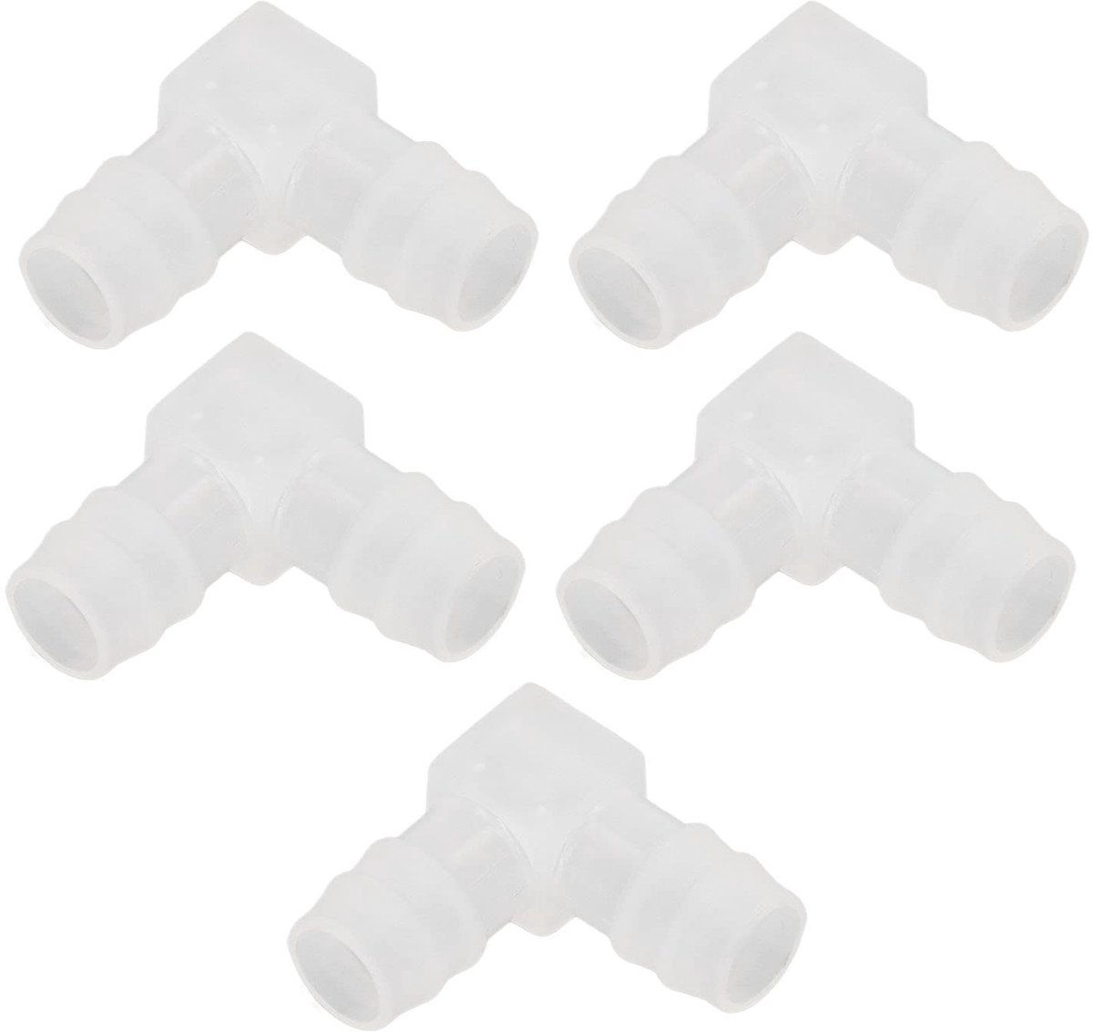ONF3 - Plastic Slangkoppeling - 10x 90° verstelbare hose joint connector - Voor diverse toepassingen - Hoge kwaliteit - Geschikt voor tuinslange...