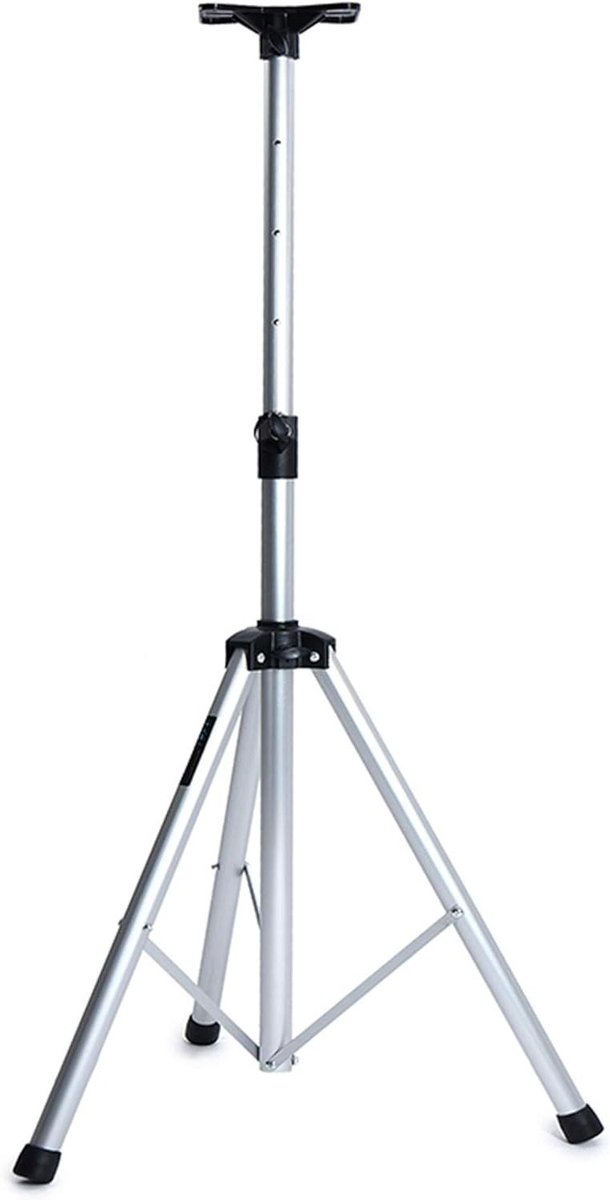 Terrasverwarmer Statief - Verwarming standaard - Buiten verwarmen - Verstelbare hoogte - 110-180 cm - Zwart