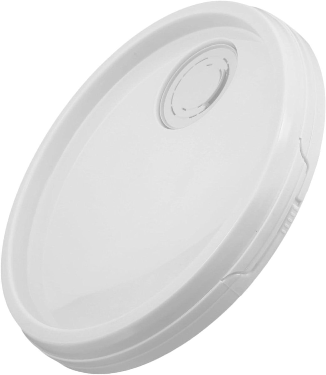 Deksel Verfemmer - Opslagcontainer Deksel - Lekkage Vrij Houden - Luchtdicht Afsluitbaar - 30.8 x 30.8 cm - Wit